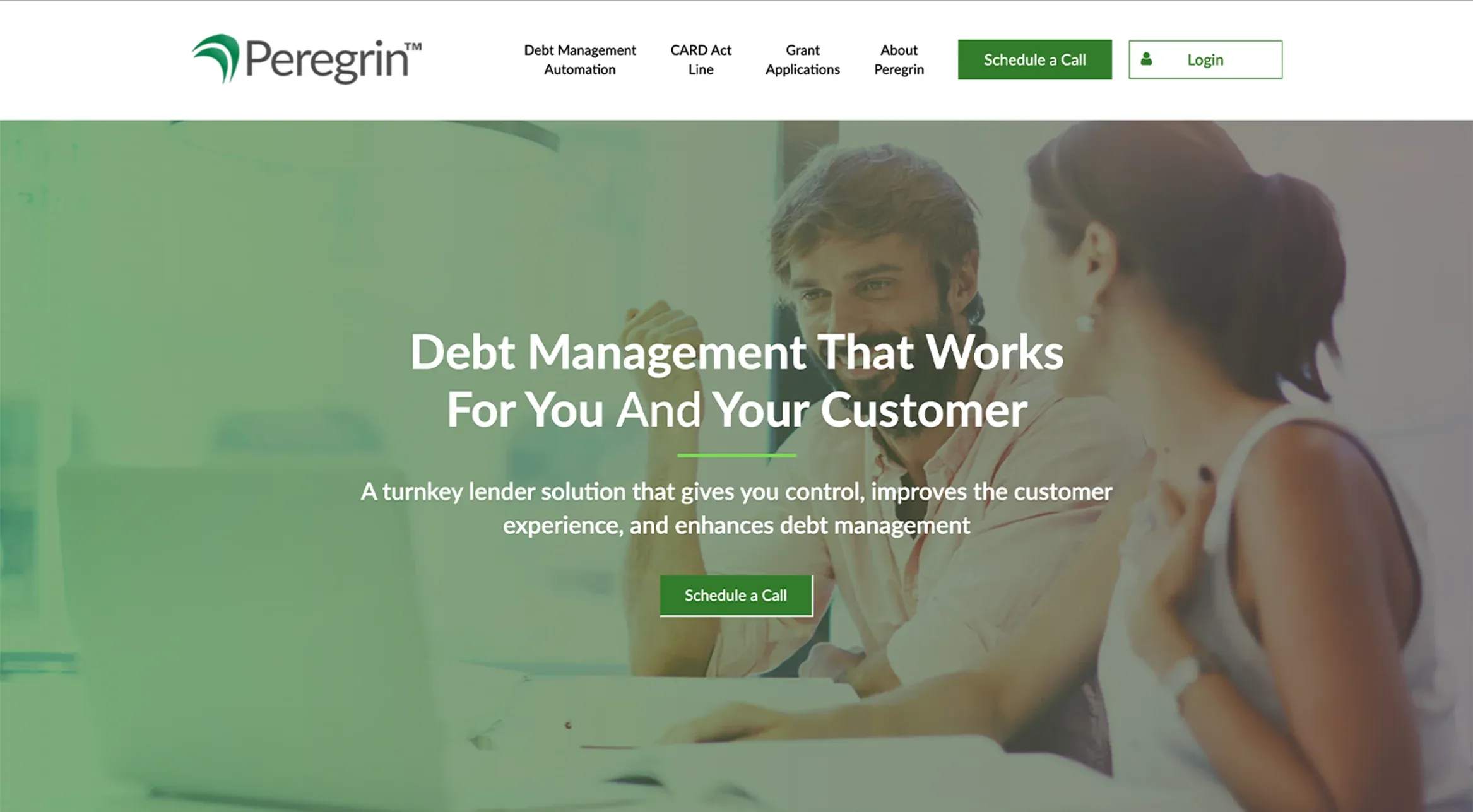 Peregrin's website before the rebuild